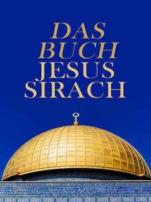 cover image of Das Buch Jesus Sirach